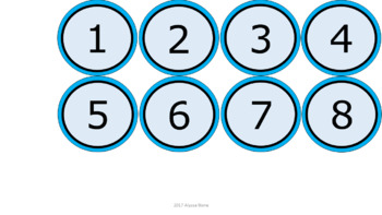 Preview of Number Line 1-100 {with Decimals & Fractions} - Aqua Border