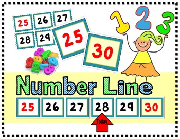Preview of Number Line (1-200)  K.CC.A.1