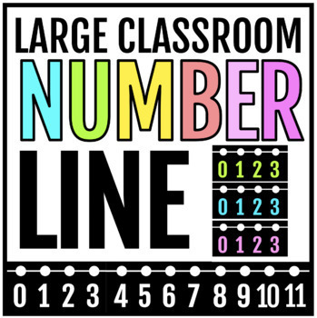 Preview of Large Classroom Number Line