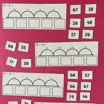 number line activities 2nd grade by teaching with kaylee b tpt