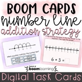 Number Line Addition - Boom Cards