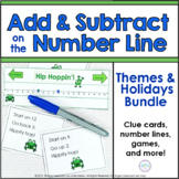 Number Line Addition and Subtraction Full Year Seasonal Ac