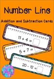 Number Line - Addition and Subtraction Cards