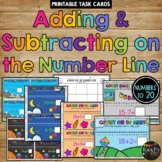Number Line Addition and Subtraction with Number up to 20 