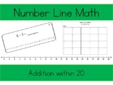 Number Line Addition within 20
