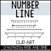 Number Line Clip Art FREEBIE