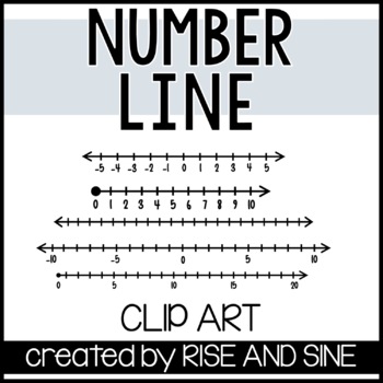 Number Line Clipart Worksheets Teaching Resources Tpt