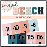 Number Line >> Coastal Beach Collection