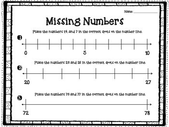 number line hundred chart puzzles by third in hollywood tpt