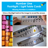 Number Line Missing Number and Addition Flashlight / Light