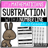 Number Line Subtraction for Kindergarten