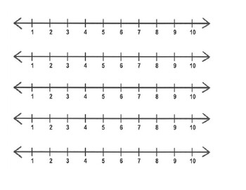 number lines 0 to 10 and 0 to 20 by lisa mcleish tpt