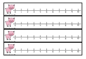 Number Lines 1 10 1 20 By Katelyn S Country Classroom Tpt