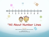 Number Lines, ebook/handout, Add, Subtract, Multiply, Divi