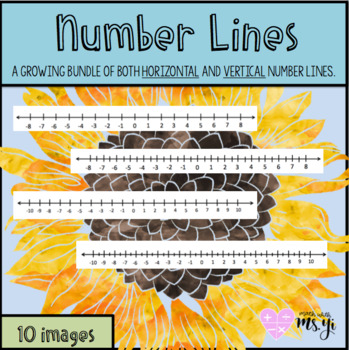 Preview of Number Lines