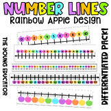 Number Lines - DIFFERENTIATED
