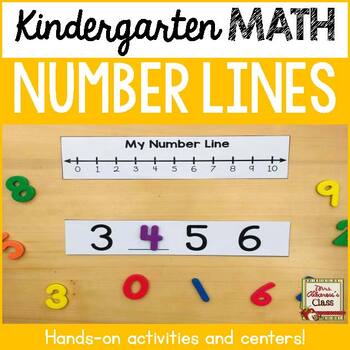 number lines in kindergarten by alessia albanese tpt