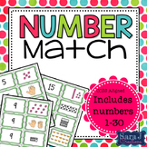 Number Match Card Game (1-30)