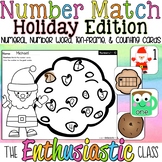 Number Match Game-Holiday Edition