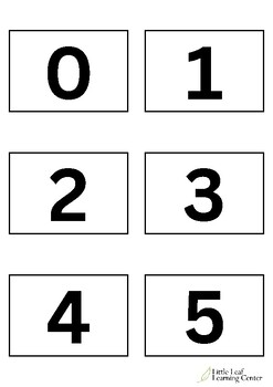 Number Matching 1-20 by Little Leaf Learning Center | TPT