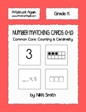 Number Matching Cards 0-10