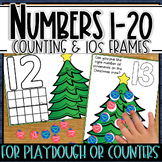 Number Mats with 1 to 1 counting & 10s frames -  numbers 1