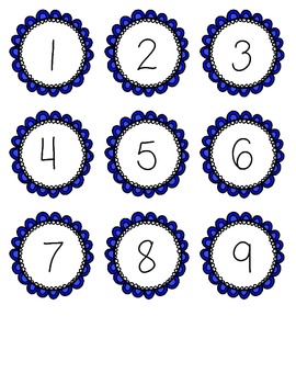 Number Memory with Dice Faces 1-10 by A Teacher's Playbook | TPT