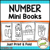 Number Mini Books Print & Fold