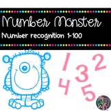 Number Monster: Number Recognition