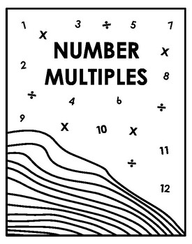 Preview of Number Multiples Printables