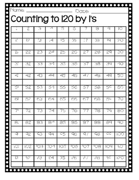 Preview of Number Name Assessment