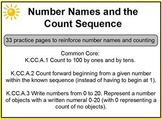 Number Names and Count Sequence PreK K Promethean K.CC.A.1