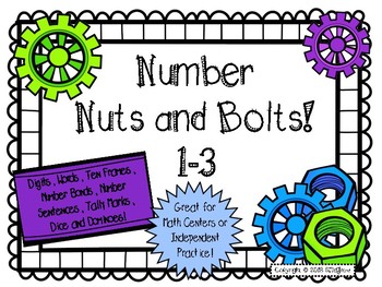 Preview of Number Nuts and Bolts Freebie