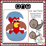 Number Craft Activities | One Craft | One Little Egg Craft