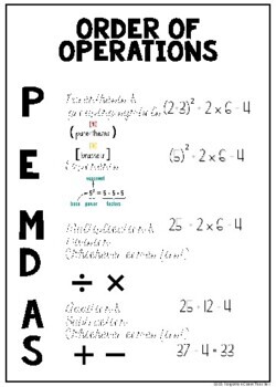 Preview of Number Operation Handouts