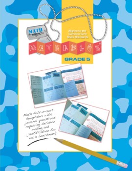 Preview of Number & Operations Base Ten Grade 5 BUNDLE Journaling & Foldable Activities