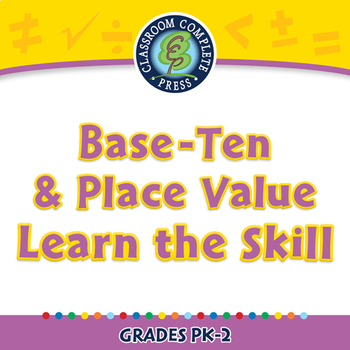 Preview of Number & Operations: Base-Ten & Place Value - Learn the Skill -NOTEBOOK Gr. PK-2