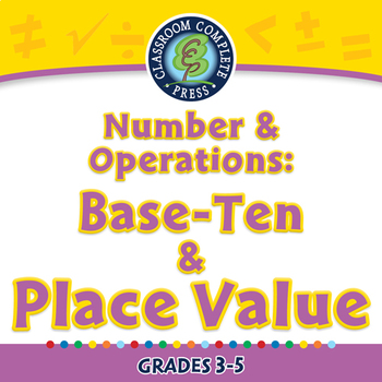 Preview of Number & Operations: Base-Ten & Place Value - NOTEBOOK Gr. 3-5