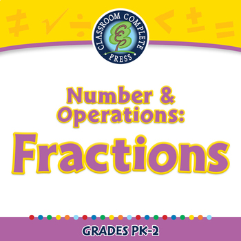 Preview of Number & Operations: Fractions - NOTEBOOK Gr. PK-2