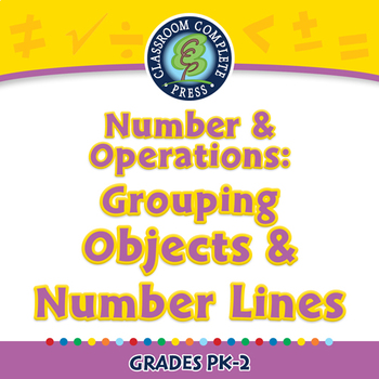 Preview of Number & Operations: Grouping Objects & Number Lines - NOTEBOOK Gr. PK-2