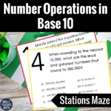 Number Operations in Base 10 Review Activity 4.NBT