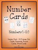 Number Pack - Variety Card Pack up to 20