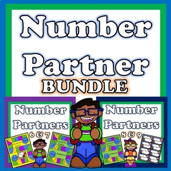 Preview of Number Partners of 6, 7, 8, 9, and 10 BUNDLE