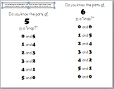 Number Parts 5-10
