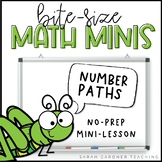 Number Paths | Number Lines | Add & Subtract | Math Mini-L