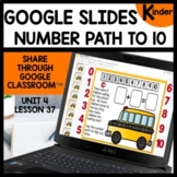 Number Paths to 10 using Google Slides | Digital Task Card