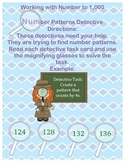 Number Pattern Detectives - Three-Digit Numbers