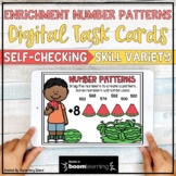 Number Patterns Digital Math Activities | Skip Counting Ma