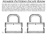 Number Patterns Escape Room