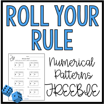 Preview of Number Patterns Game Activity